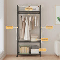 Lurevi Garment Rack — The Effortless Wardrobe Organizer
