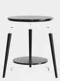 Lurevi Coffee Table — Marble-Look Minimalism, Built to Last
