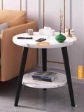 Lurevi Coffee Table — Marble-Look Minimalism, Built to Last