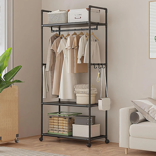 Lurevi Garment Rack — The Effortless Wardrobe Organizer